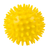 Żółta piłka rehabilitacyjna SPIKY-7, rozmiar 7 cm z kolcami